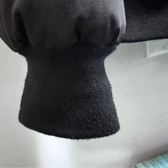 Soia & Kyo Yohann Down Insulated Bomber Black Real Fur Size Large - Picture 14 of 16